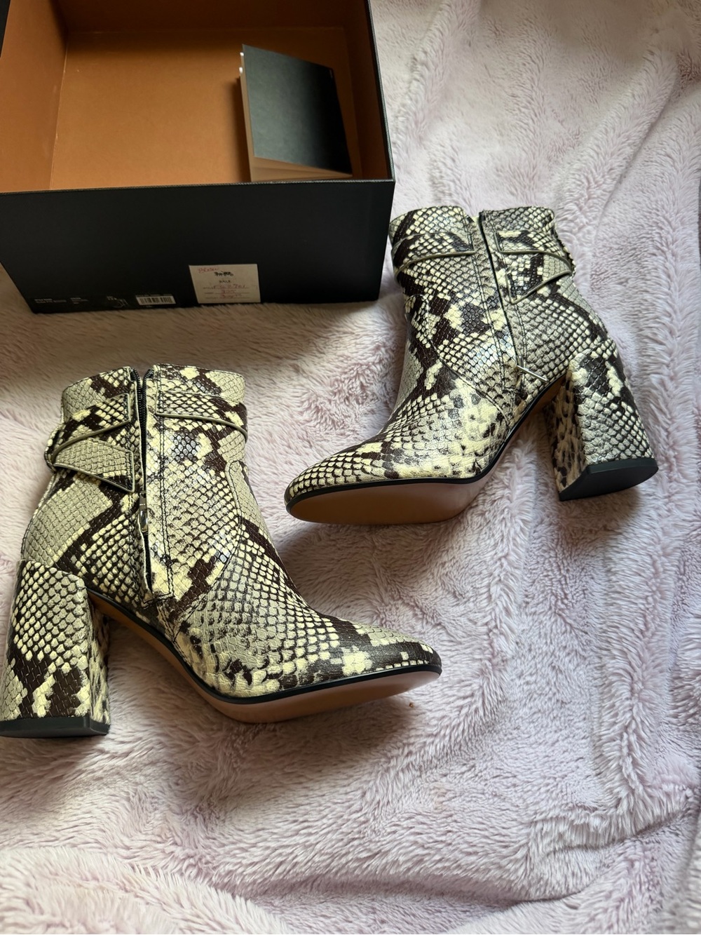 Coach Women's Elisa Bootie- Color Natural size 7.5 B. Never worn!